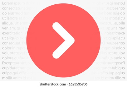 Arrow Icon in trendy flat style isolated on grey background. Arrow symbol for your web site design, logo, app, UI. Vector illustration, EPS10.