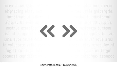 Arrow Icon in trendy flat style isolated on grey background. Arrow symbol for your web site design, logo, app, UI. Vector illustration, EPS10.