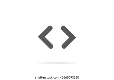 Arrow Icon in trendy flat style isolated on grey background. Arrow symbol for your web site design, logo, app, UI. Vector illustration, EPS10.