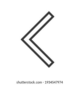 Arrow Icon in trendy flat style isolated on gray background. Arrow symbols for your website design, logo, application, UI. Vector illustration, EPS10.