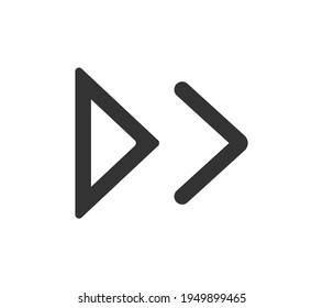 Arrow Icon in trendy flat style isolated on grey background. Right arrow. Arrow symbol for your web site design, logo, app, UI. Vector illustration, EPS10.