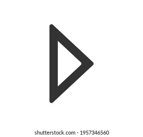 Arrow Icon in trendy flat style isolated on white background. Arrow symbol for your web site design, logo, app, UI. Vector illustration, EPS10.