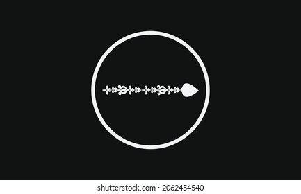 Arrow Icon in trendy flat style isolated on grey background. Arrow symbol for your web site design, logo, app, UI. Vector illustration, EPS10. 