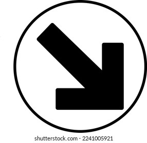 Arrow Icon in trendy flat style isolated on background. Arrow symbol for your web site design, logo, app.eps