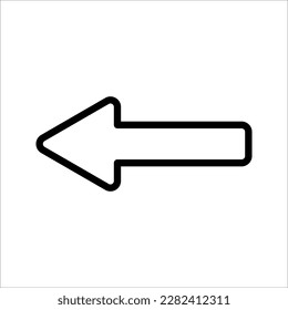 Bogensymbol im trendigen, flachen Stil. Pfeilsymbol für Ihre Website-Design, Logo, App, UI. Vektorgrafik auf weißem Hintergrund