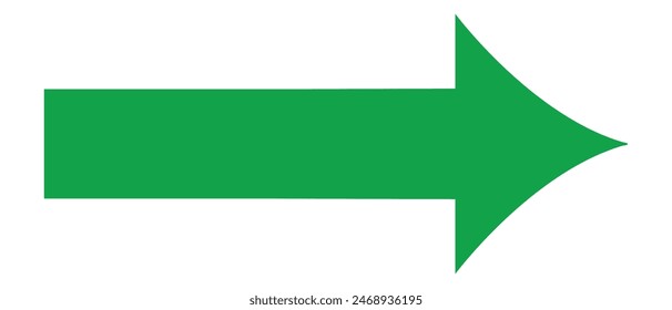 Arrow Icon in trendy flat style isolated on white background. Arrow symbol for your web site design, logo, app, UI. Vector illustration,