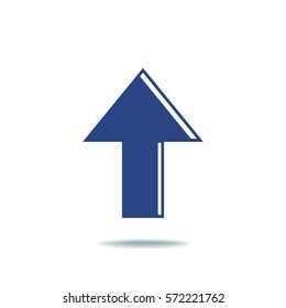 Arrow Icon in trendy flat style isolated. Arrow symbol for your web site design, logo, app, UI. Vector illustration, EPS10.