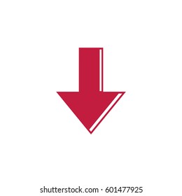 Arrow Icon in trendy flat style isolated. Arrow symbol for your web site design, logo, app, UI. Vector illustration, EPS10.
