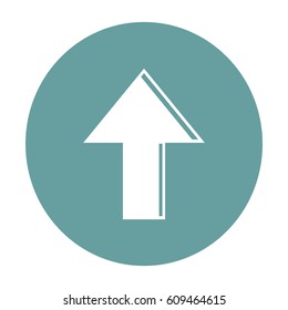 Bogensymbol im trendigen, flachen Stil einzeln. Pfeilsymbol für Ihre Website-Design, Logo, App, UI. Vektorgrafik, EPS10.