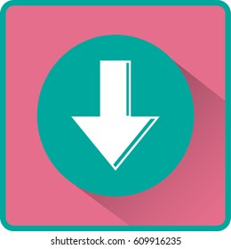 Arrow Icon in trendy flat style isolated. Arrow symbol for your web site design, logo, app, UI. Vector illustration, EPS10.