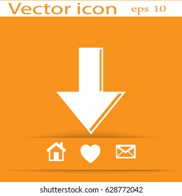 Bogensymbol im trendigen, flachen Stil einzeln. Pfeilsymbol für Ihre Website-Design, Logo, App, UI. Vektorgrafik, EPS10.