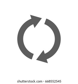 Arrow icon in trendy flat style isolated on white background. Symbol for your web site design, logo, app, UI. Vector illustration, EPS