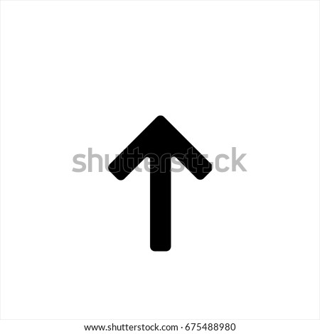 arrow icon in trendy flat style isolated on background. arrow icon page symbol for your web site design arrow icon logo, app, UI. arrow icon Vector illustration, EPS10.