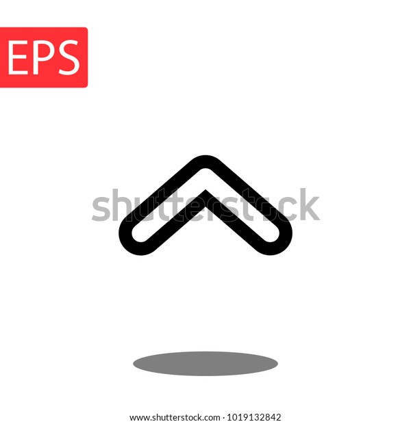 Arrow icon in trendy flat style\
isolated on background. Arrow icon page symbol for your web site\
design Arrow icon logo, app, Arrow icon Vector\
illustration,