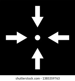 Arrow icon in trendy Icon vector. Mobile concept and web design