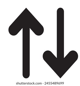 Arrow icon ,up and down arrows