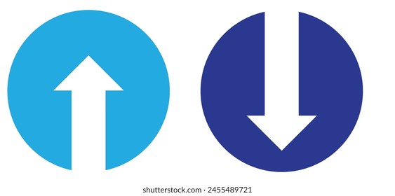 Arrow icon ,up and down arrows