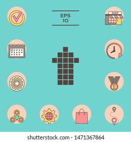 Arrow icon - up. Element for your design