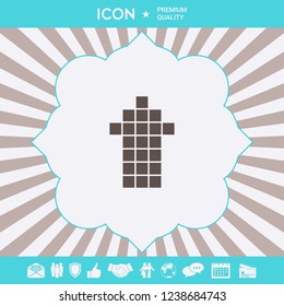Arrow icon - up. Graphic elements for your design