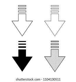 Arrow Icon vector