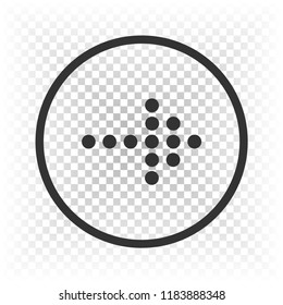 Arrow icon. Vector icon.