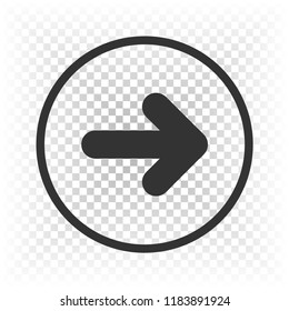 Arrow icon. Vector icon.