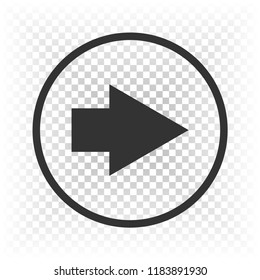 Arrow icon. Vector icon.