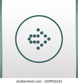 Arrow icon. Vector icon.