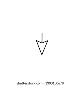 arrow icon vector
