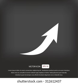 arrow icon. vector