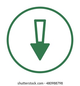  Arrow  icon. Vector.