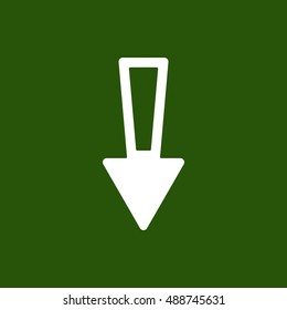  Arrow  icon. Vector.