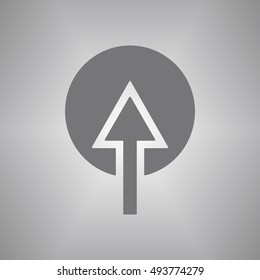  Arrow  icon. Vector.