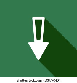  Arrow  icon. Vector.