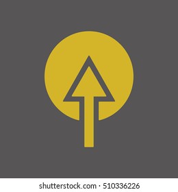  Arrow  icon. Vector.