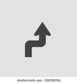 Arrow icon vector