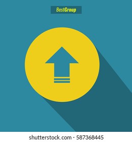 Arrow icon vector