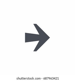 arrow icon vector 