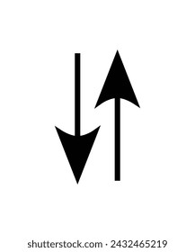 arrow icon, vector best flat icon.