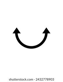 arrow icon, vector best flat icon.