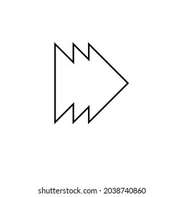 Arrow icon. Arrow vector collection. Arrow. Cursor. Modern simple arrows. Vector illustration