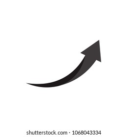  Icono de flecha. Ilustración conceptual de vectores para diseño