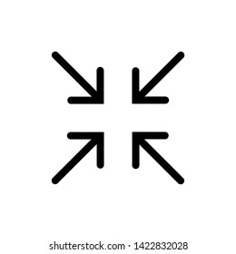Arrow Icon Vector Design Illustration