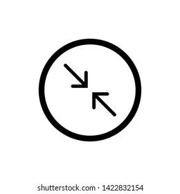 Arrow Icon Vector Design Illustration