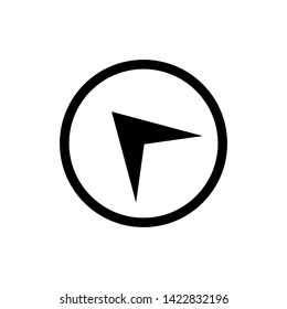 Arrow Icon Vector Design Illustration