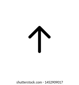Up Arrow Icon Vector Design Illustration