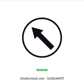 Arrow Icon Vector Design Illustration
