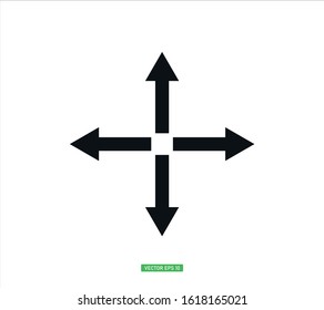 Arrow Icon Vector Design Illustration
