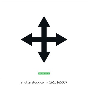 Arrow Icon Vector Design Illustration
