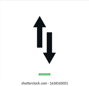 Arrow Icon Vector Design Illustration
